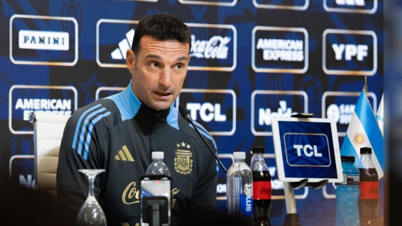 Scaloni habló del tiempo de Messi para el mundial: "se tomará con tranquilidad"